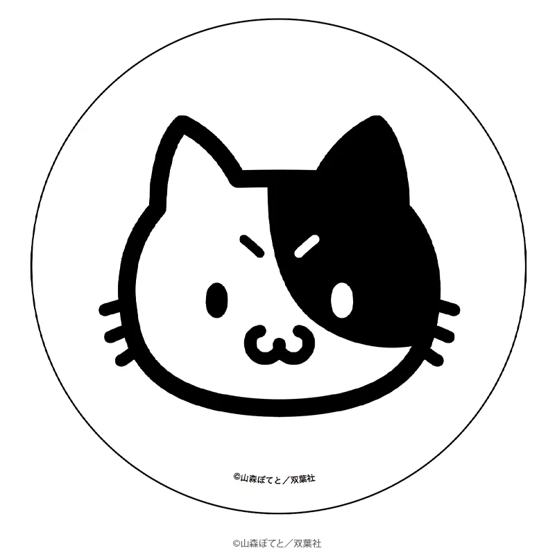 マージナル8周年フェア 蓮木くんと三毛くん 白雲石コースター 三毛 概念アイコンver.