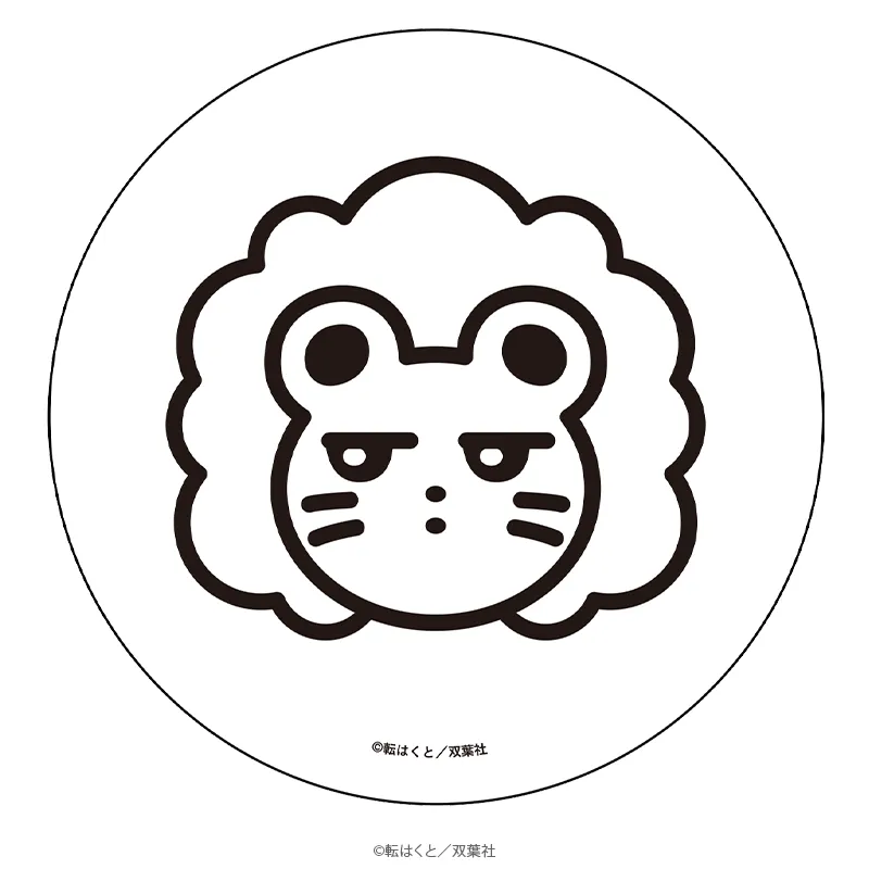 マージナル8周年フェア 愛しのしっぽちゃん 白雲石コースター レオ 概念アイコンver.