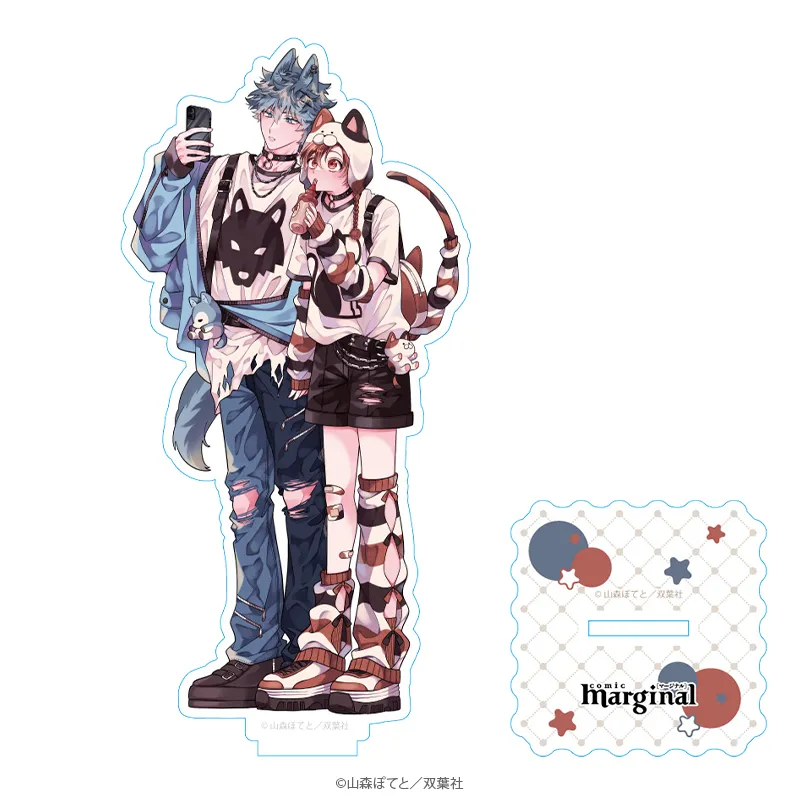 マージナル8周年フェア 蓮木くんと三毛くん アクリルスタンド デートver.