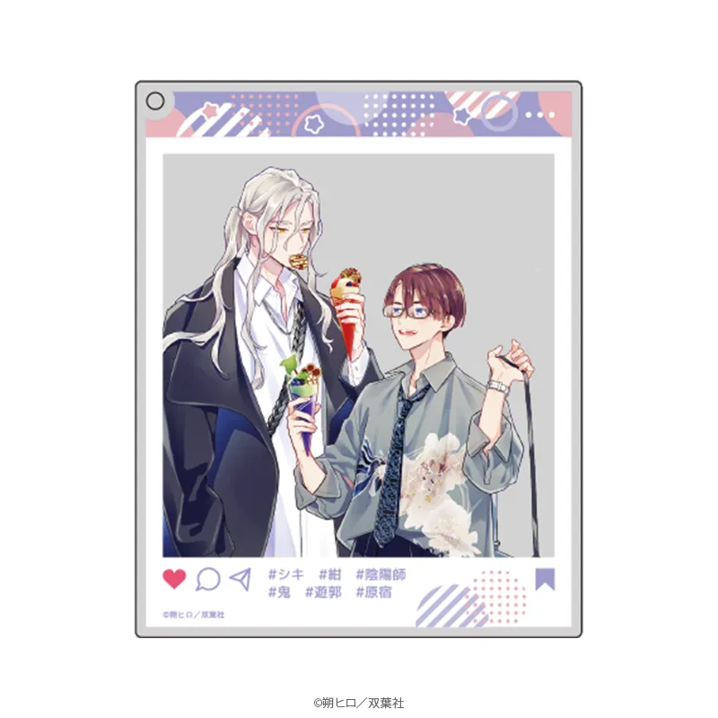 マージナル8周年フェア 羅城恋月夜 おでかけアクリルキーホルダー デートver.