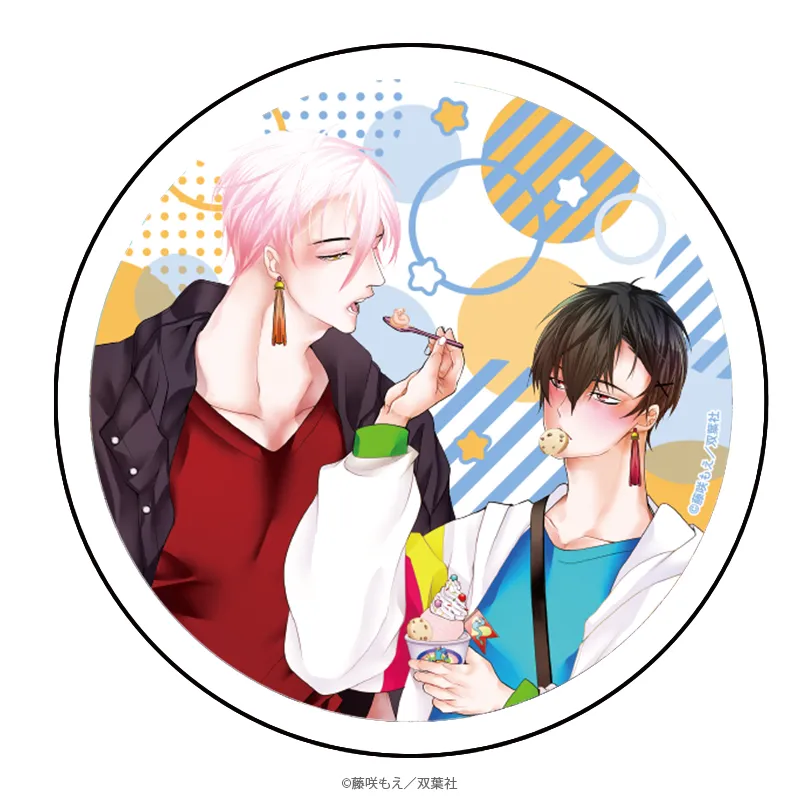 マージナル8周年フェア 腐男子召喚~異世界で神獣にハメられました~ 白雲石コースター 凪・琴音 デートver.