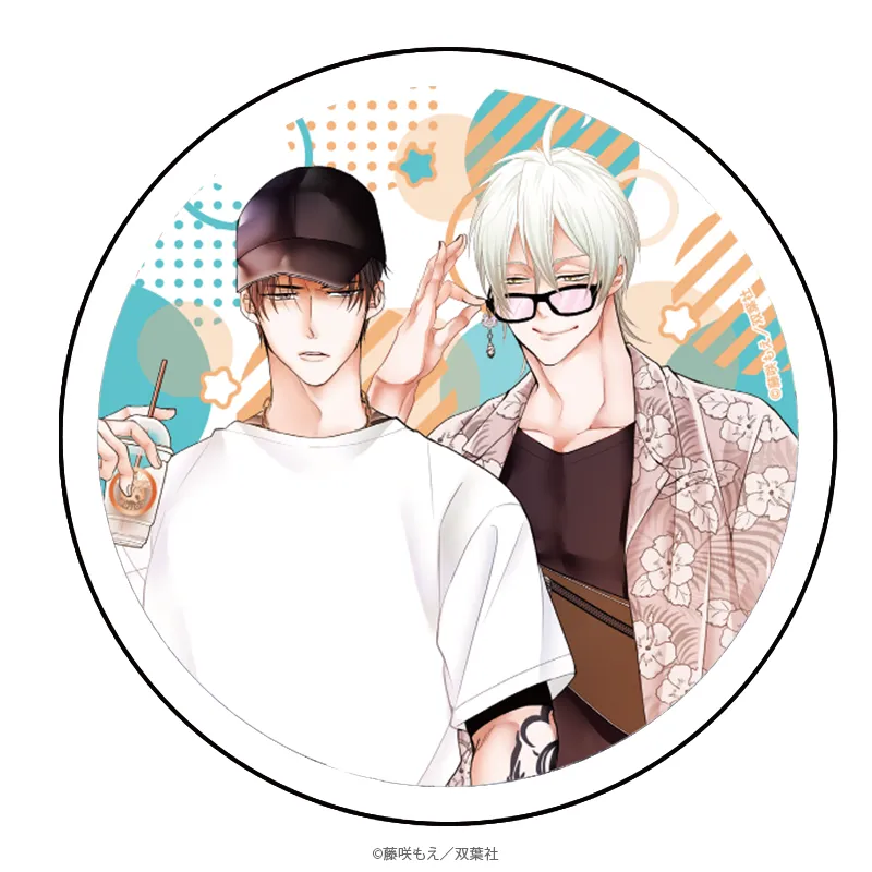 マージナル8周年フェア 腐男子召喚~異世界で神獣にハメられました~ 白雲石コースター 呉・景虎 デートver.