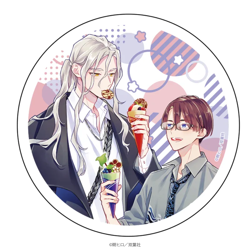 マージナル8周年フェア 羅城恋月夜 白雲石コースター デートver.