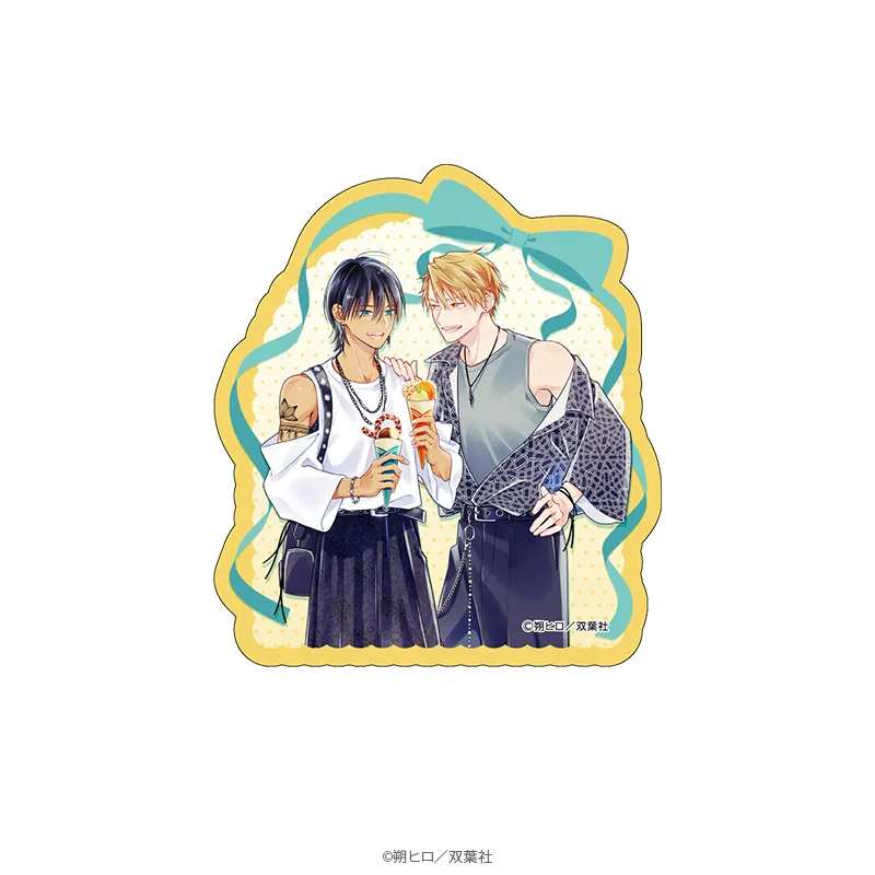 マージナル8周年フェア 明烏夢恋唄 モバイルステッカー デートver.