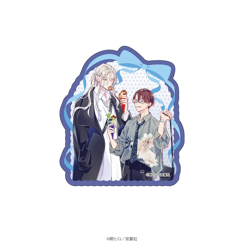 マージナル8周年フェア 羅城恋月夜 モバイルステッカー デートver.