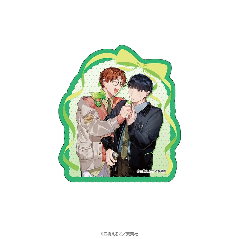 マージナル8周年フェア 社畜おじさん触手を買う モバイルステッカー デートver.