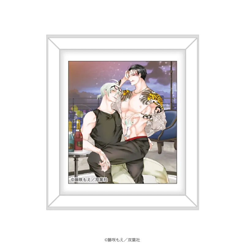 マージナル8周年フェア 腐男子召喚~異世界で神獣にハメられました~ フレームマグネット 呉・景虎 デートver.