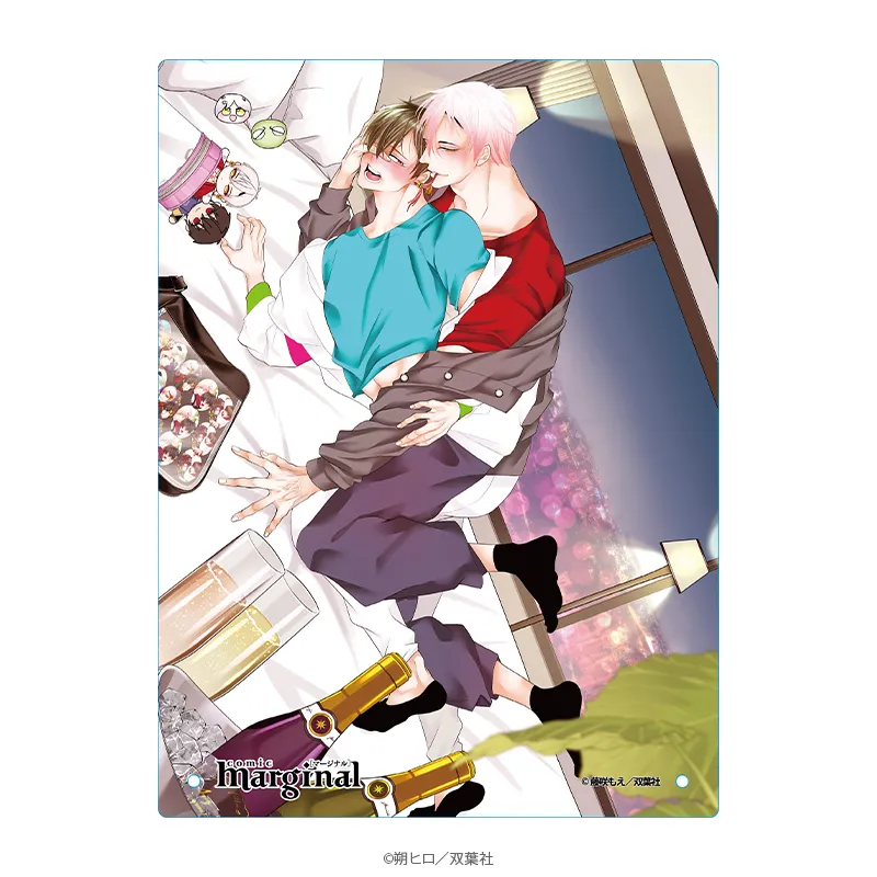 マージナル8周年フェア 腐男子召喚~異世界で神獣にハメられました~ アクリルプレート 凪・琴音 デザートver.