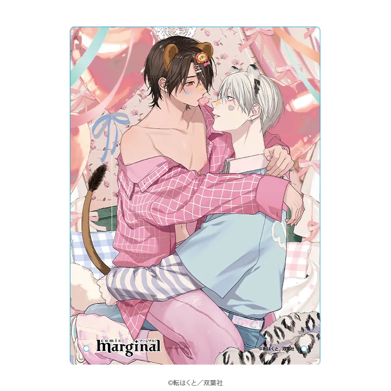 マージナル8周年フェア 愛しのしっぽちゃん アクリルプレート デザートver.