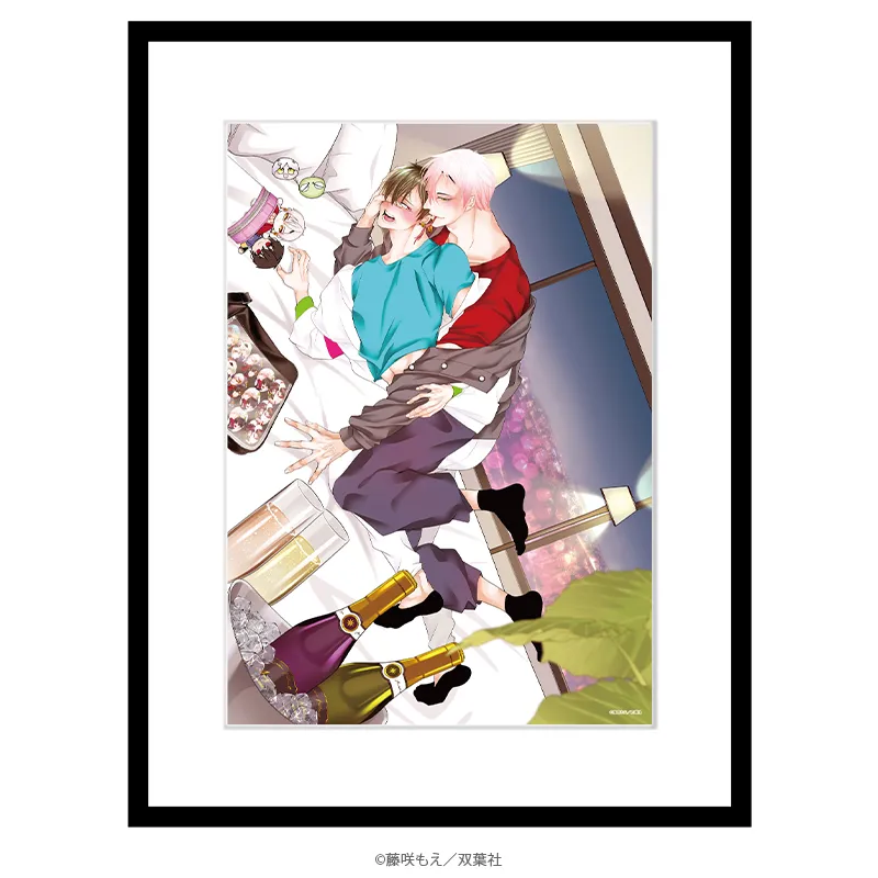 マージナル8周年フェア 腐男子召喚~異世界で神獣にハメられました~ 直筆サイン入り複製原画 凪・琴音 デザートver.