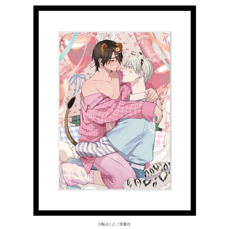 マージナル8周年フェア 愛しのしっぽちゃん 直筆サイン入り複製原画 デザートver.