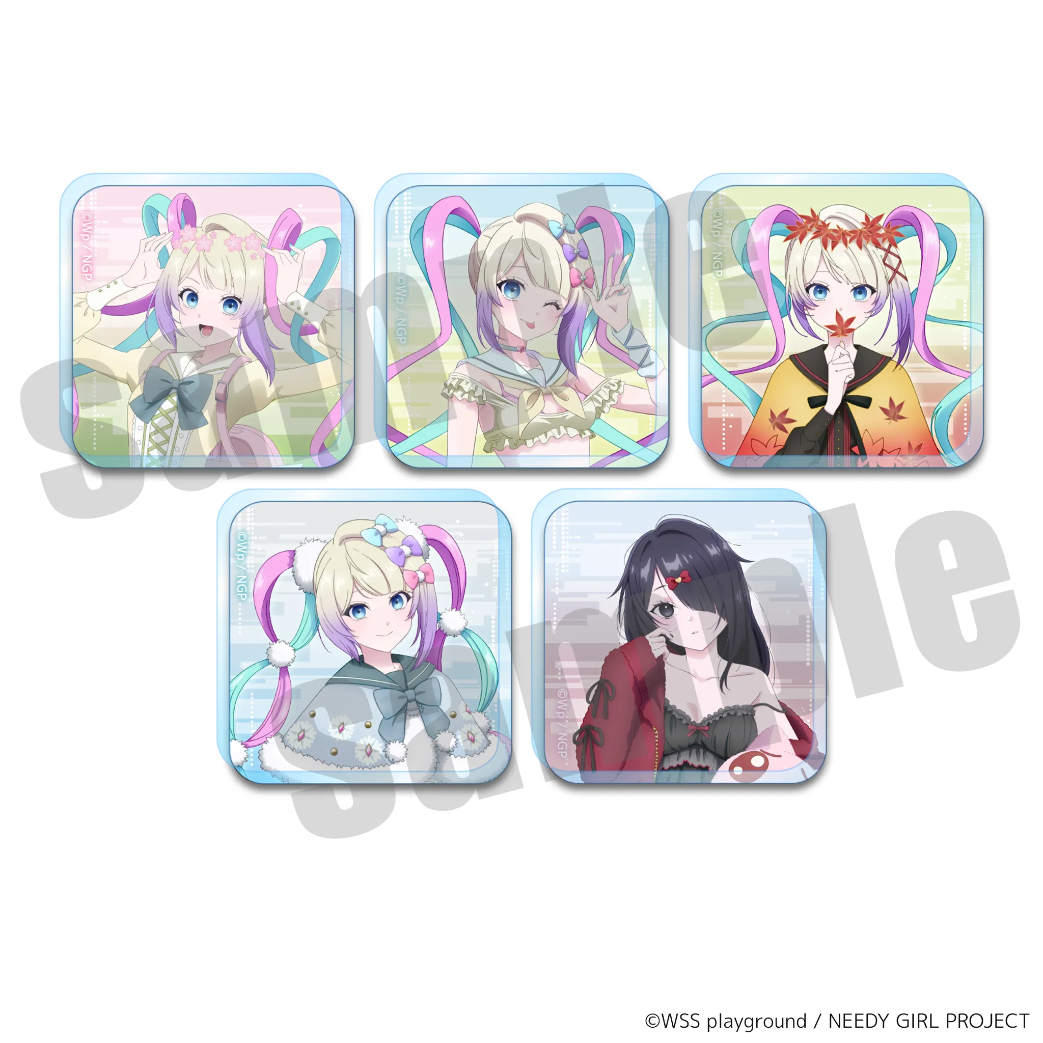 NEEDY GIRL OVERDOSE アクリルマグネット 四季ver.（全5種）