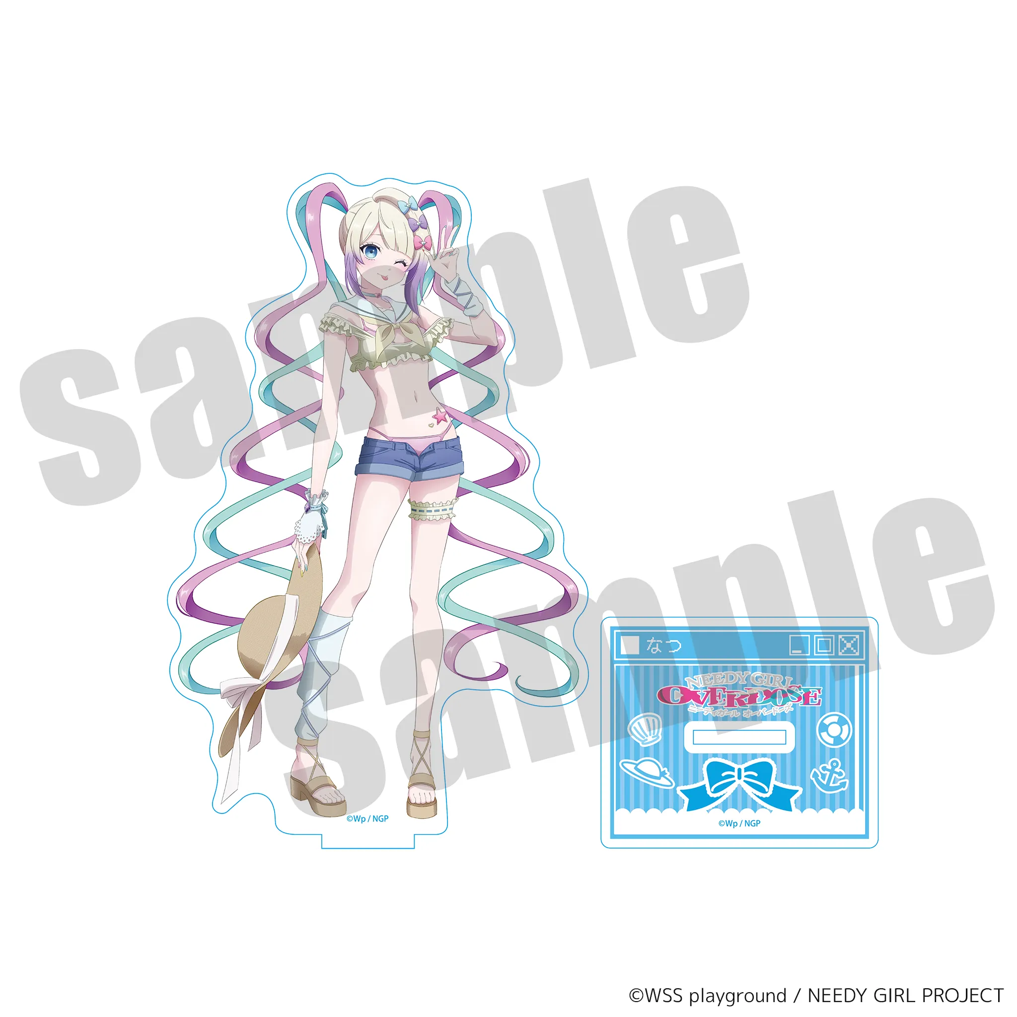 NEEDY GIRL OVERDOSE アクリルスタンド 四季ver. 夏