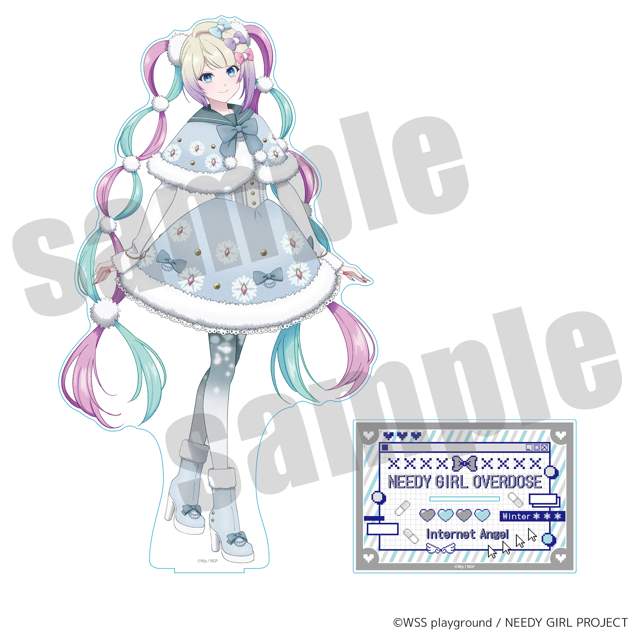 NEEDY GIRL OVERDOSE BIGアクリルフィギュア 四季ver. 冬
