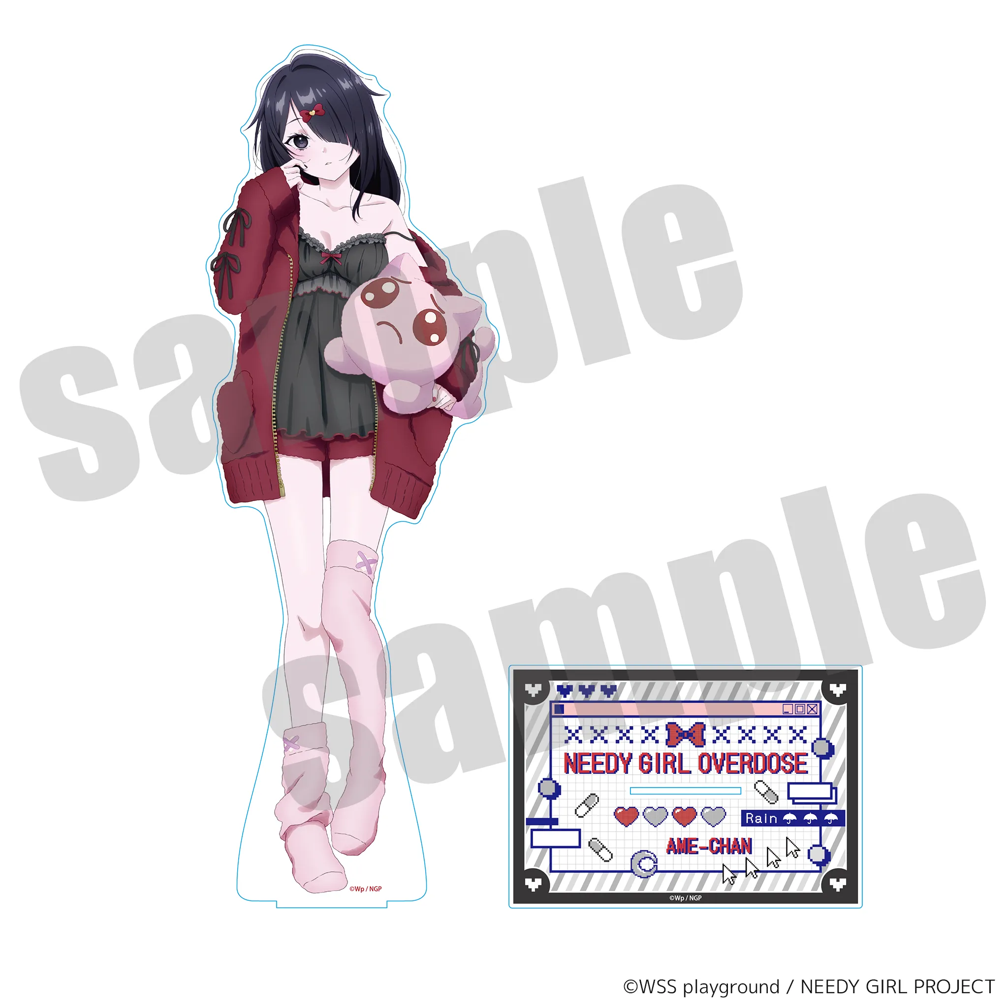 NEEDY GIRL OVERDOSE BIGアクリルフィギュア 四季ver. あめ