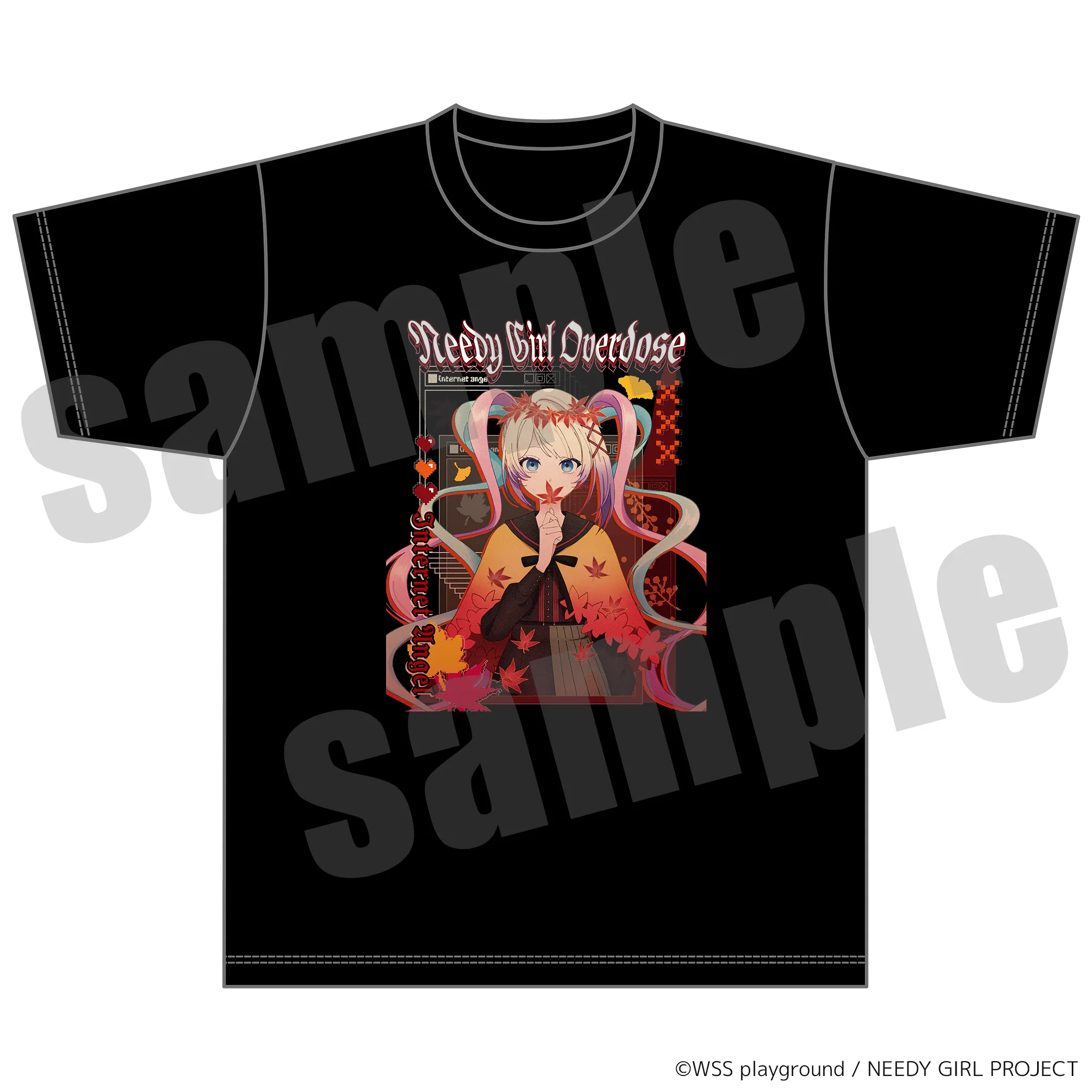 NEEDY GIRL OVERDOSE Tシャツ 四季ver. あめ Lサイズ NEEDY GIRL OVERDOSE 四季ver.」PremiumShopが全国5都市にて開催決定！！