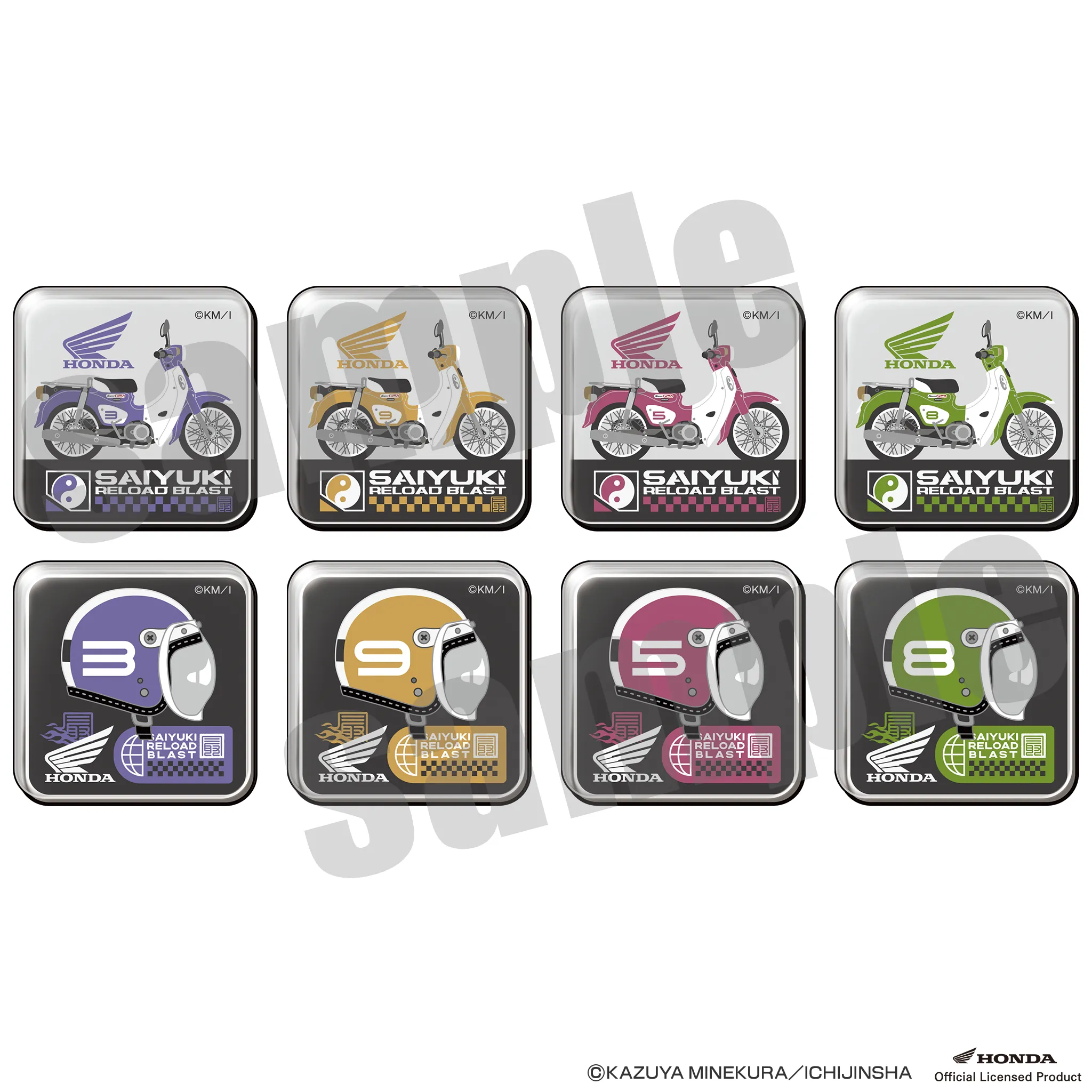 最遊記RELOAD BLAST×Honda アクリルマグネット(全8種)