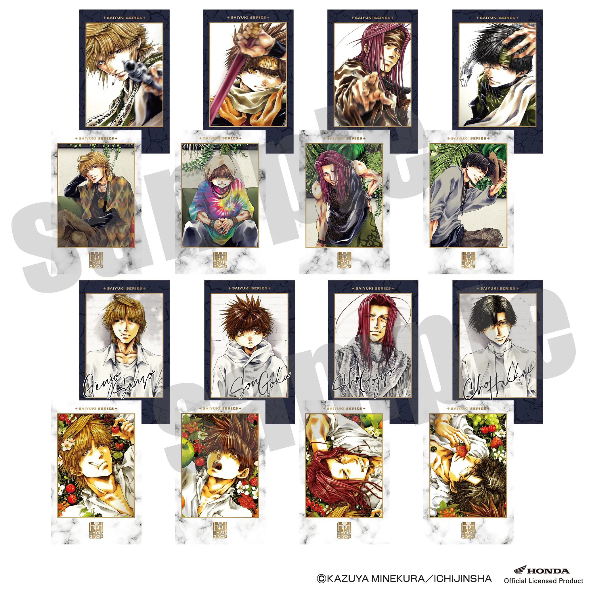 最遊記RELOAD BLAST×Honda チェキ風カードA(1パック2種入り)(全16種)