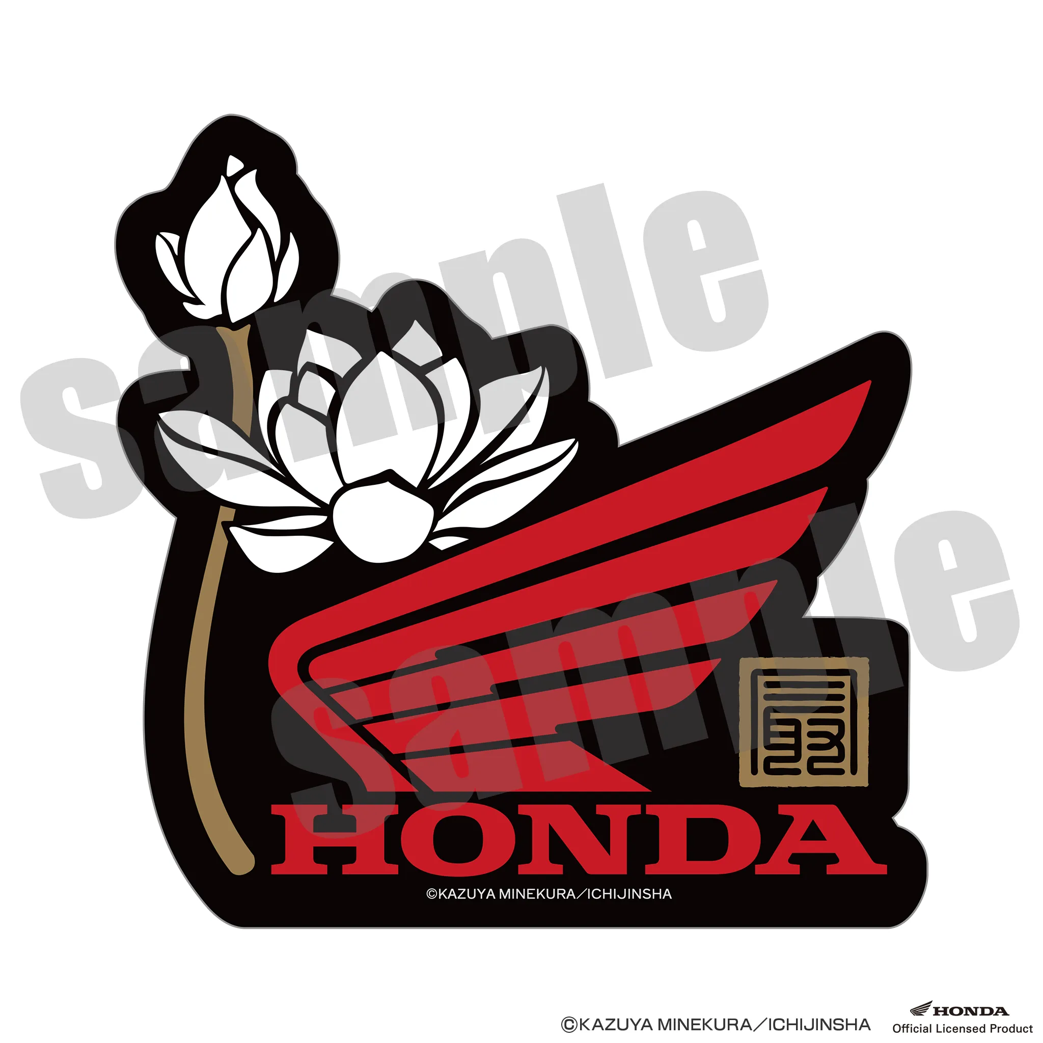 最遊記RELOAD BLAST×Honda バイクステッカー コラボロゴver