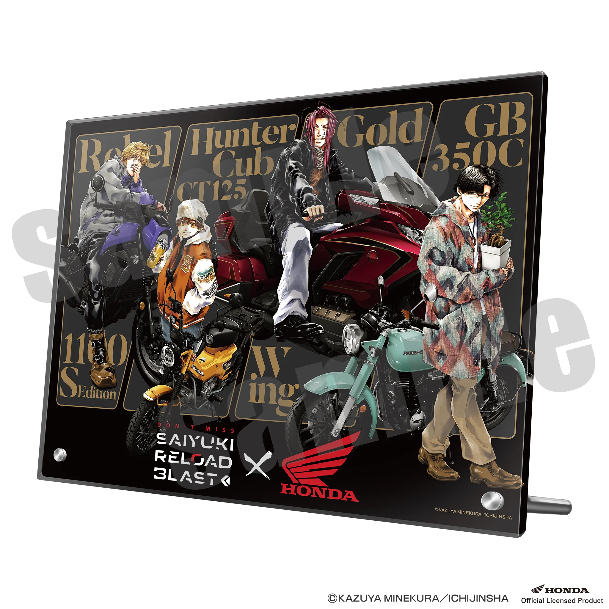最遊記RELOAD BLAST×Honda アクリルビジュアルボード