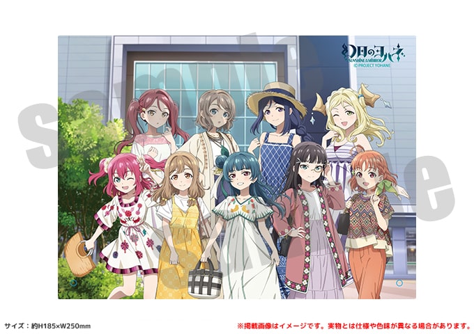 幻日のヨハネ -SUNSHINE in the MIRROR- アクリルビジュアルボード おかいものver.